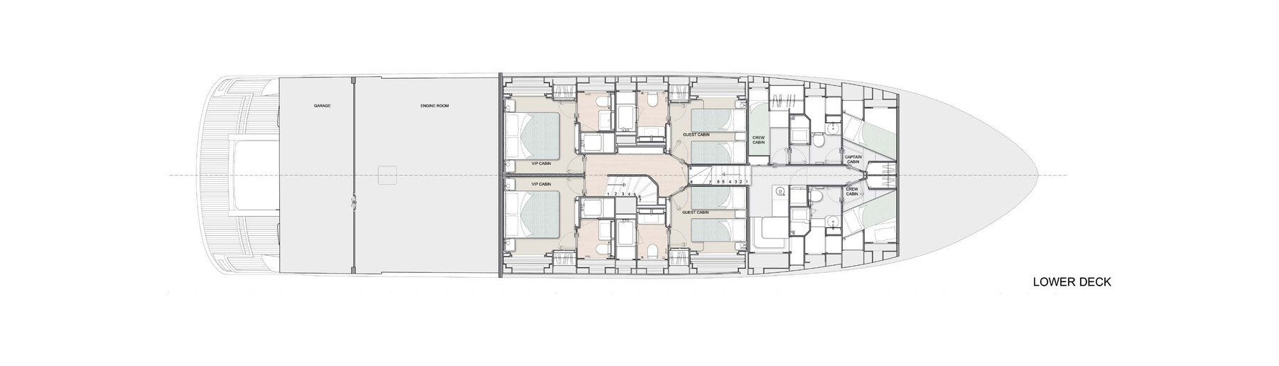 Maiora M|30 — Lower Deck