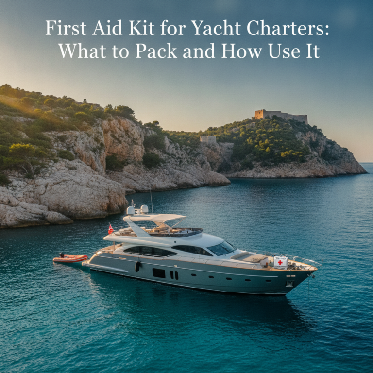 first aid kit yacht — First Aid Kit for Yacht Charters: What to Pack and How to Use It — Splendid Yachting