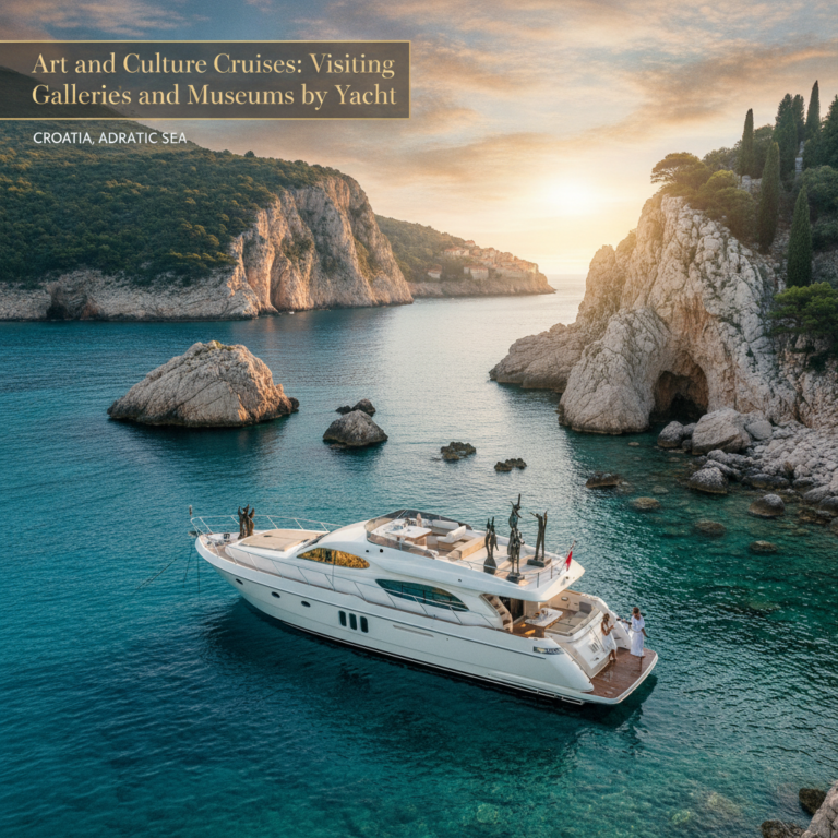 art cruise yacht Croatia — Art and Culture Cruises: Visiting Croatia's Galleries and Museums by Yacht — Splendid Yachting