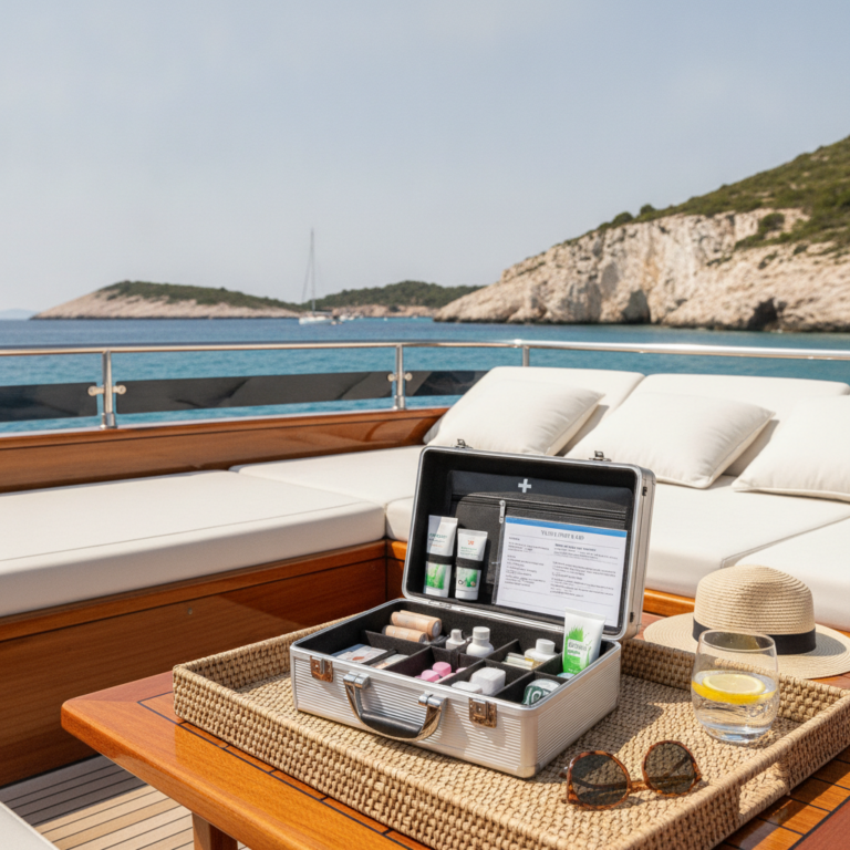 first aid kit yacht — First Aid Kit for Yacht Charters: What to Pack and How to Use It — Splendid Yachting