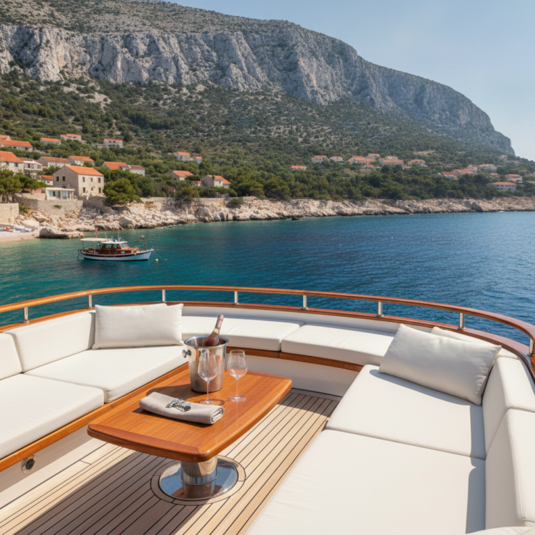 wine cellar yacht Croatia — Vintage Wine Cellar Visits by Yacht Along the Croatian Coast — Splendid Yachting