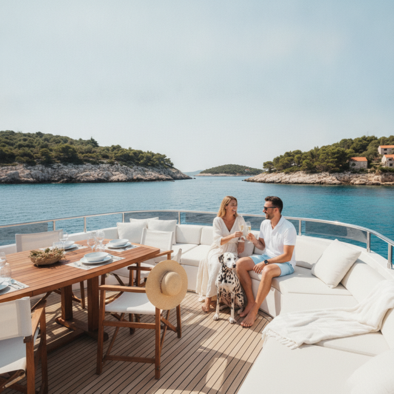 crewed vs bareboat charter — Crewed vs Bareboat Charter Croatia: Which Is Right for You? — Splendid Yachting