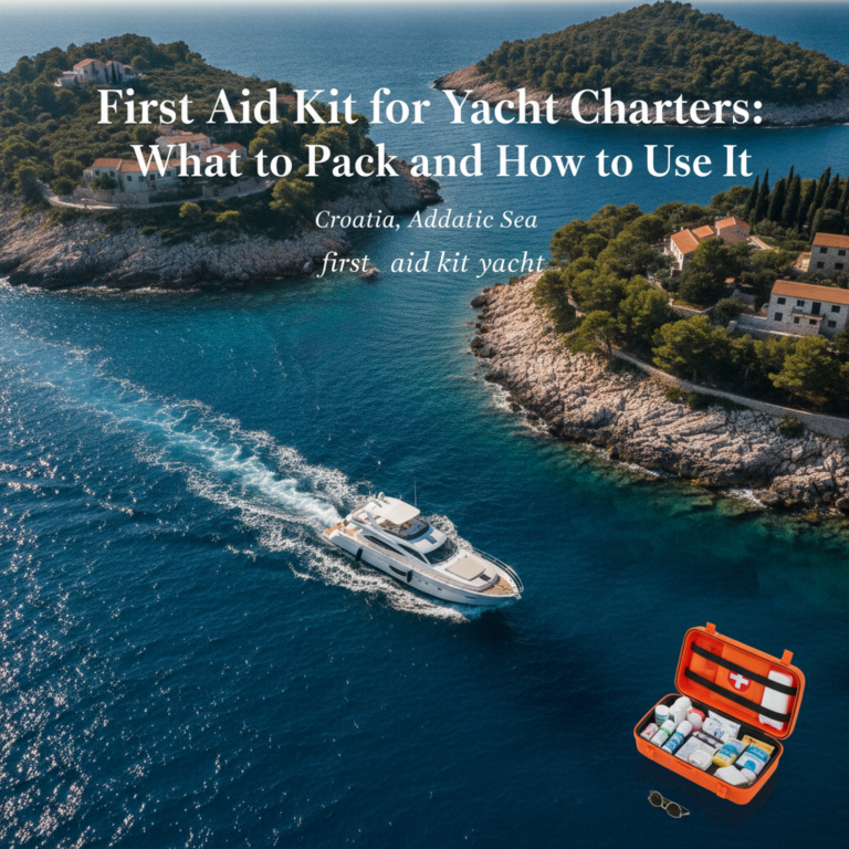 first aid kit yacht — First Aid Kit for Yacht Charters: What to Pack and How to Use It — Splendid Yachting