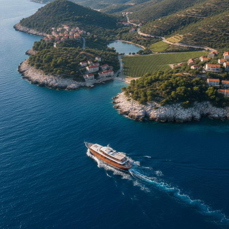 wine cellar yacht Croatia — Vintage Wine Cellar Visits by Yacht Along the Croatian Coast — Splendid Yachting