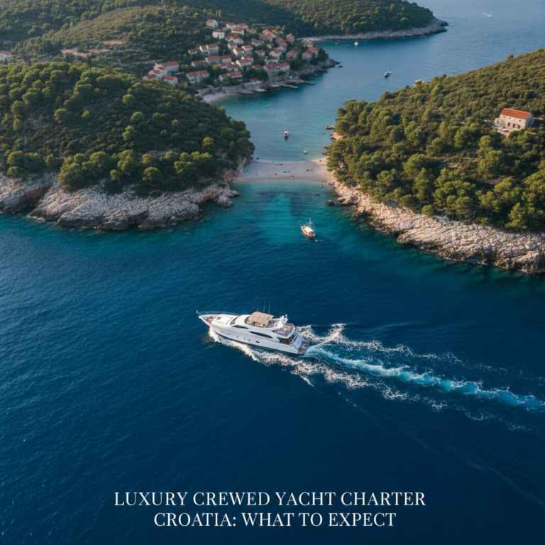 luxury crewed yacht charter — Luxury Crewed Yacht Charter Croatia: What to Expect — Splendid Yachting