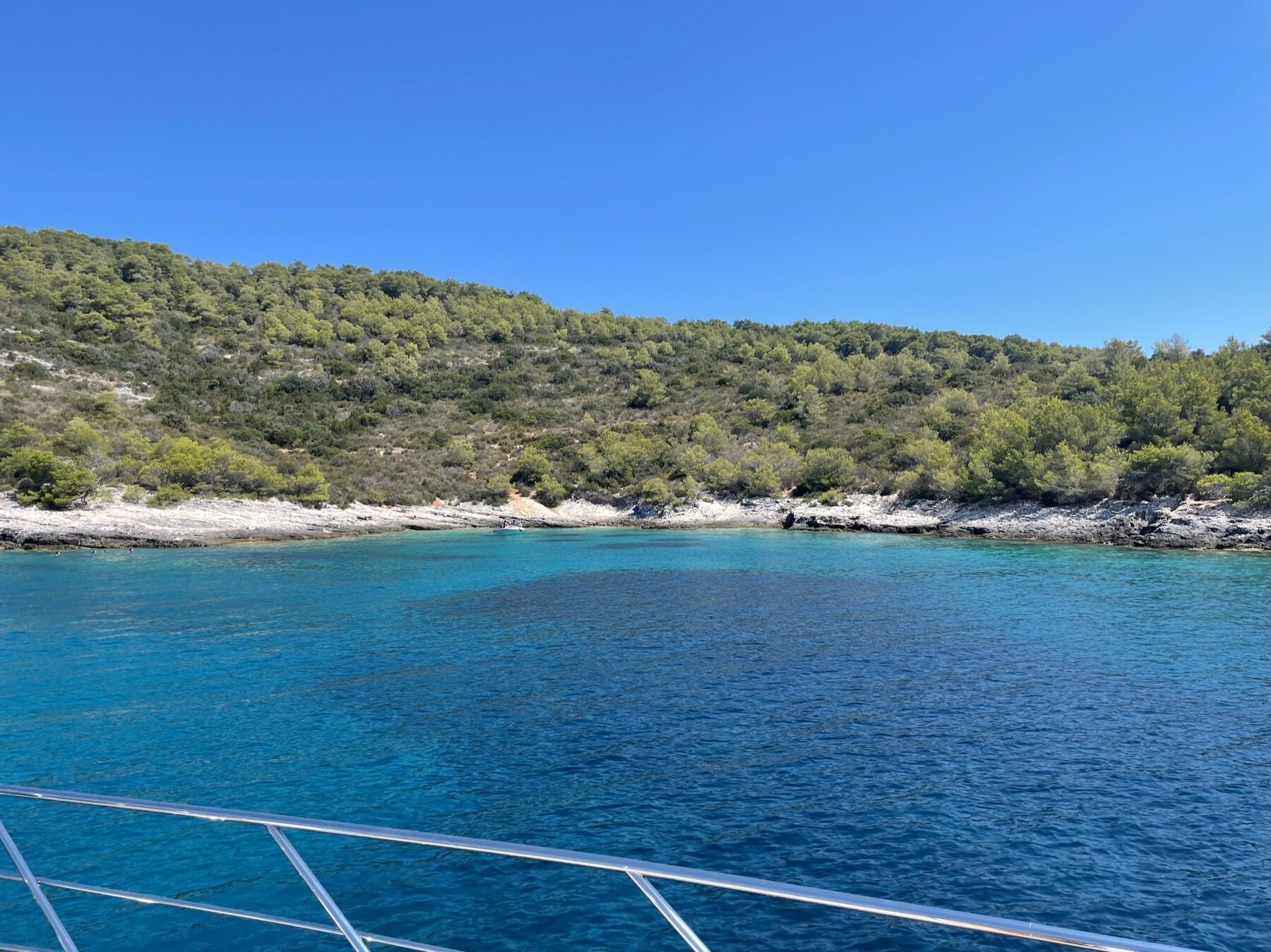 A bay on Vis, Croatia yacht charter