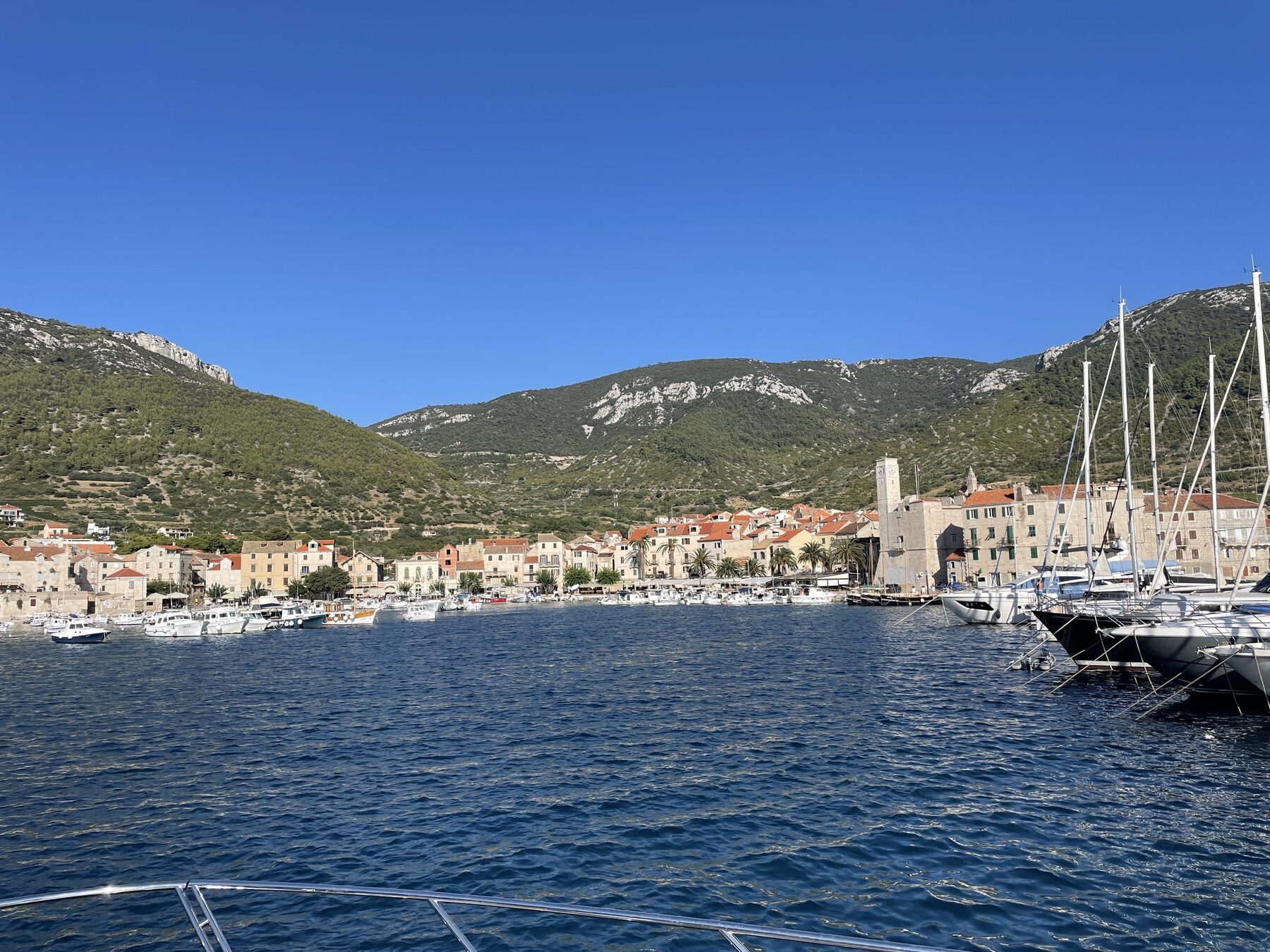 Komiža harbour, Croatia yacht charter