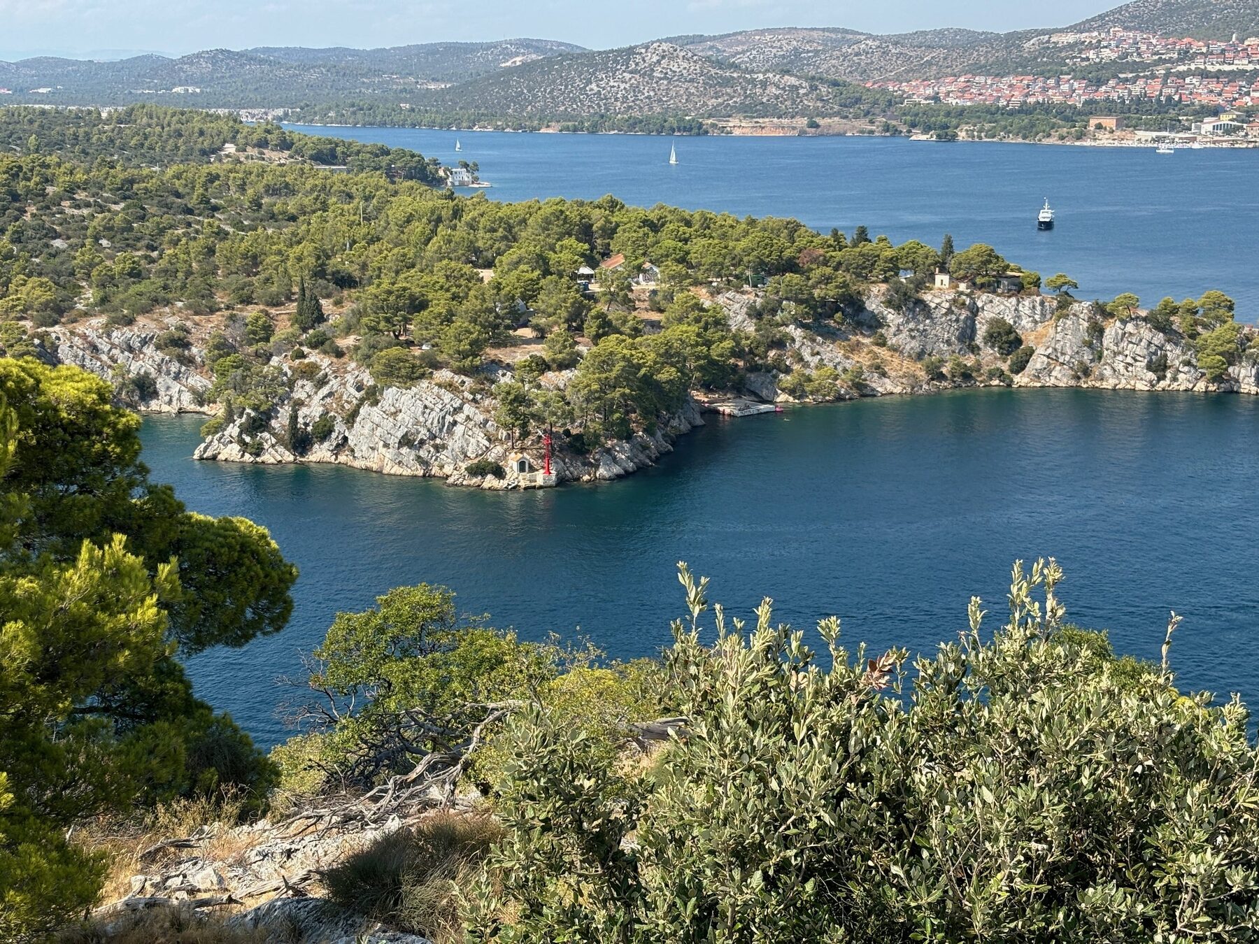 The Šibenik channel near St. Ante, Croatia yacht charter