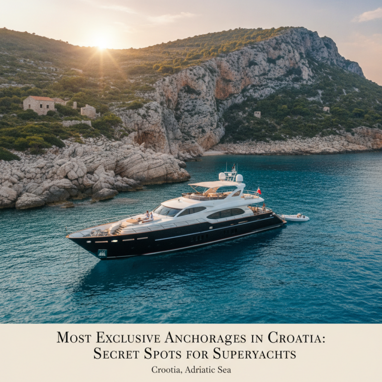 exclusive anchorages Croatia — Most Exclusive Anchorages in Croatia: Secret Spots for Superyachts — Splendid Yachting