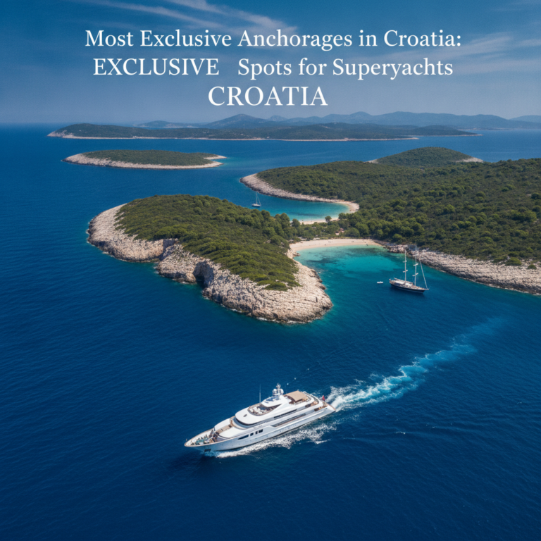 exclusive anchorages Croatia — Most Exclusive Anchorages in Croatia: Secret Spots for Superyachts — Splendid Yachting